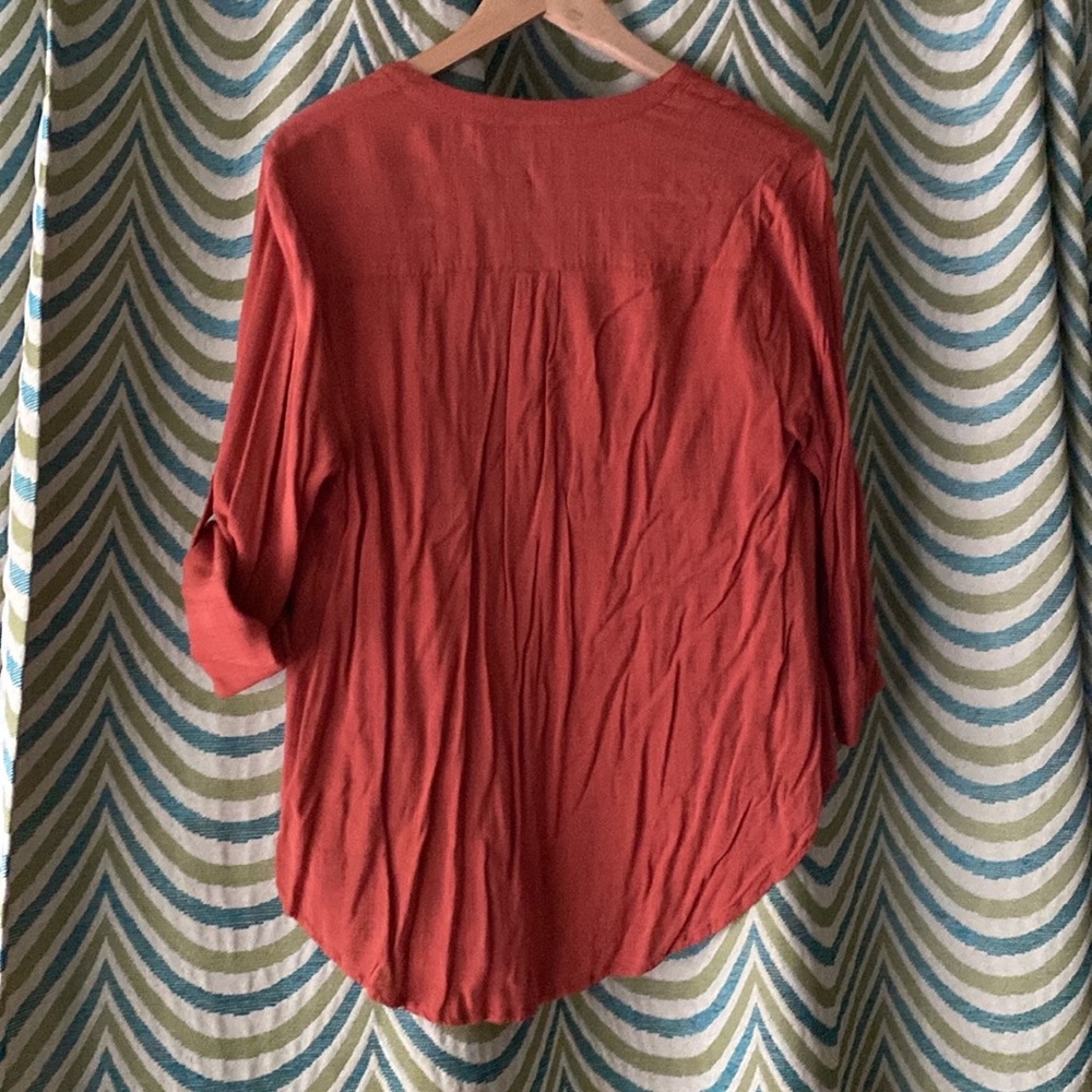 Torrid Rust Blouse - Picture 5 of 5